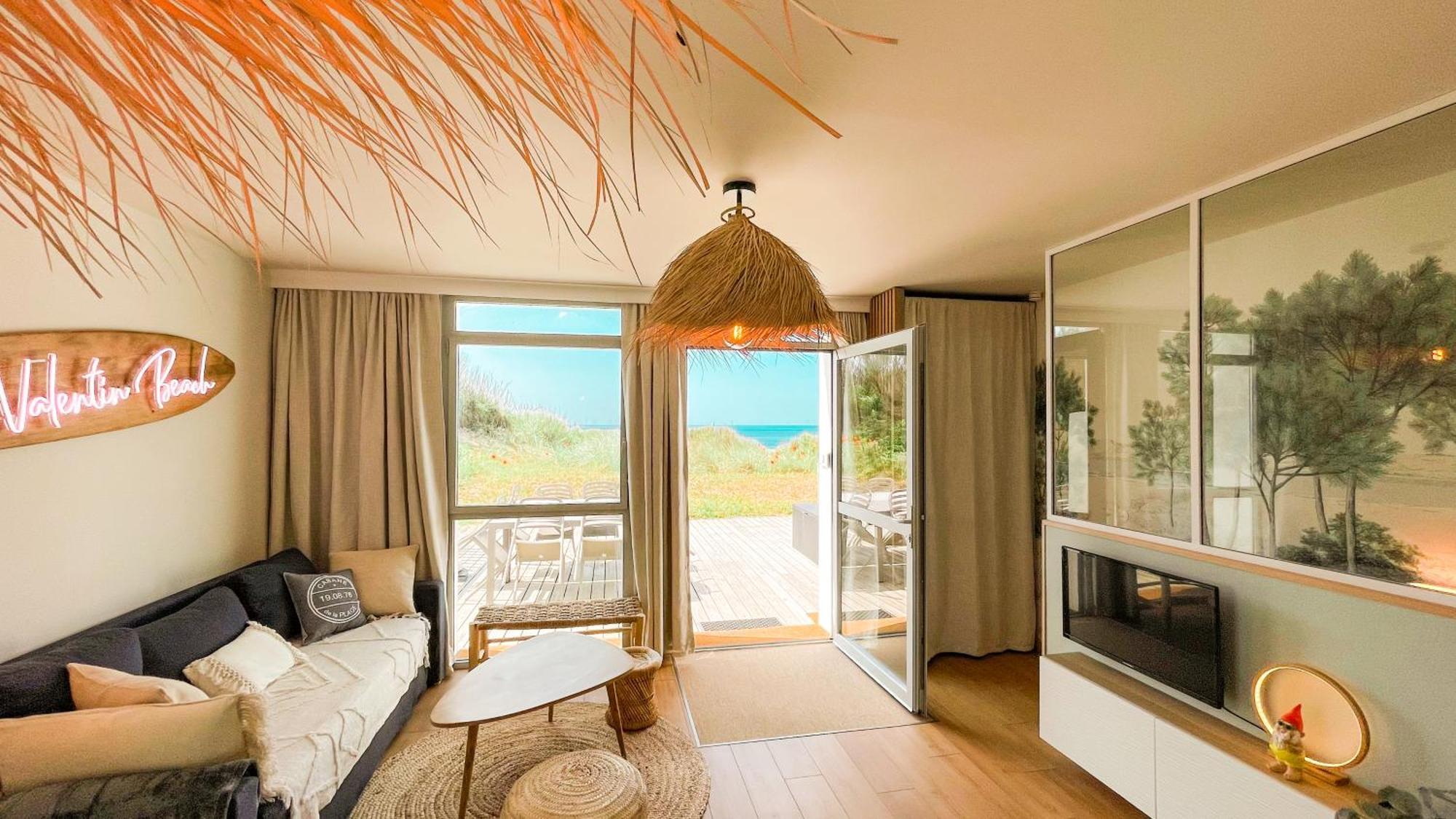 Unique ! Acces Direct A La Plage ! Duplex Avec Grand Solarium Batz-sur-Mer Eksteriør bilde